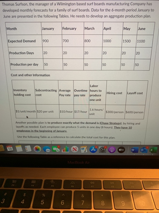 Thomas Surfson, the manager of a Wilmington based