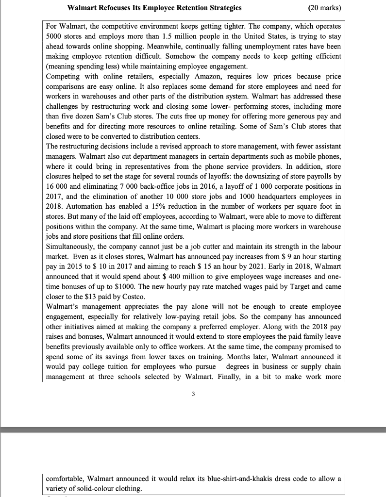 Walmart Refocuses Its Employee Retention