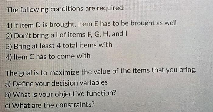 Someone is moving overseas and can only take one