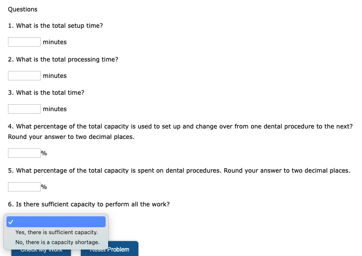 A typical dentist's office has a complicated mix