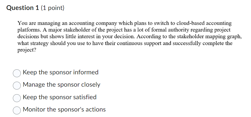 You are managing an accounting company which