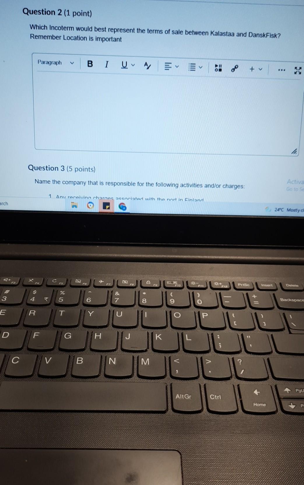 plz provide ans to all ques Case Study #2: Global