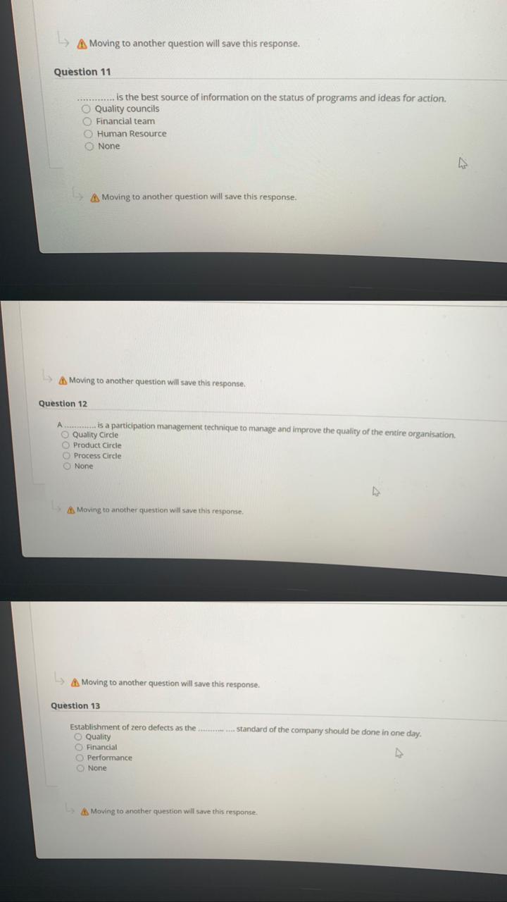 A Moving to another question will save this