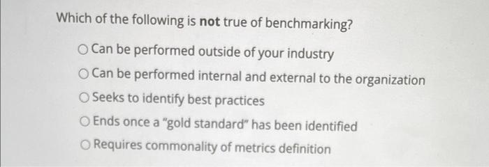 Which of the following is not true of statistical