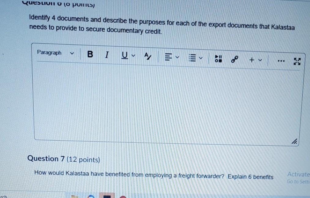 plz provide ans to all ques Case Study #2: Global