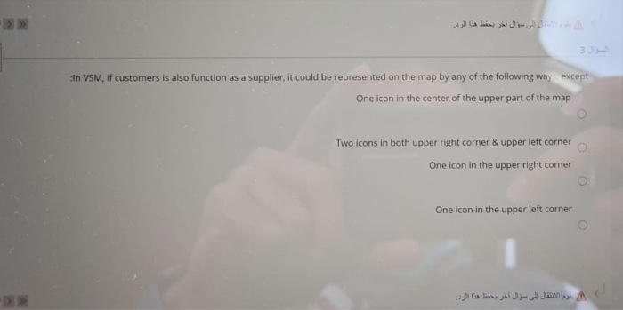 In VSM, if customers is also function as a