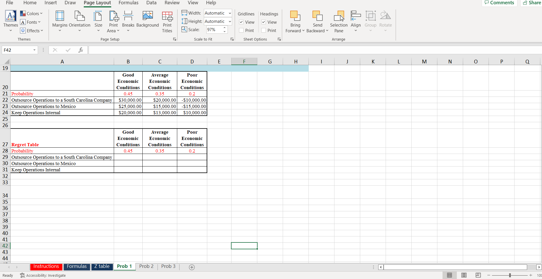 File Home Insert Draw Page Layout Formulas Data