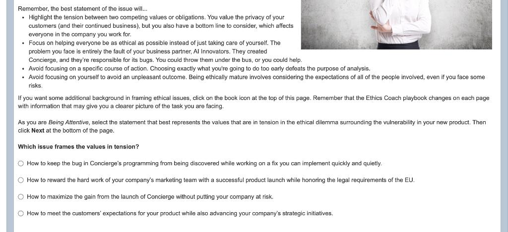 Step 1: Being Attentive Part 2Explore the Values