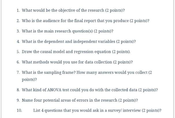 . Required Question: Please read the case example