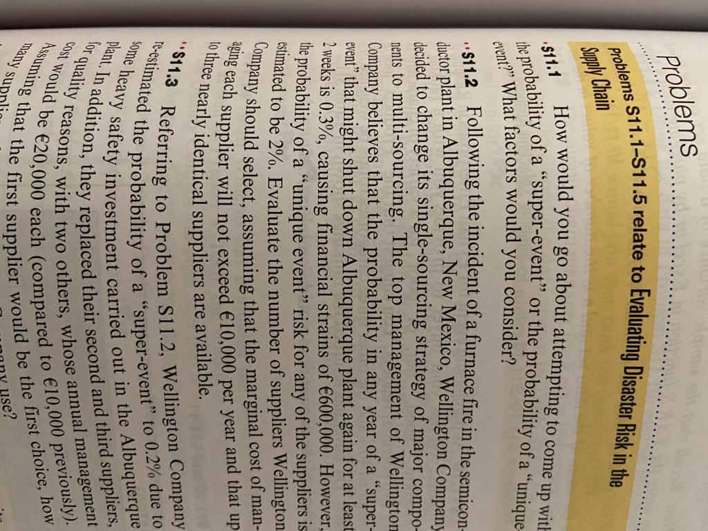 Please answer 11.2 question from below. Problems