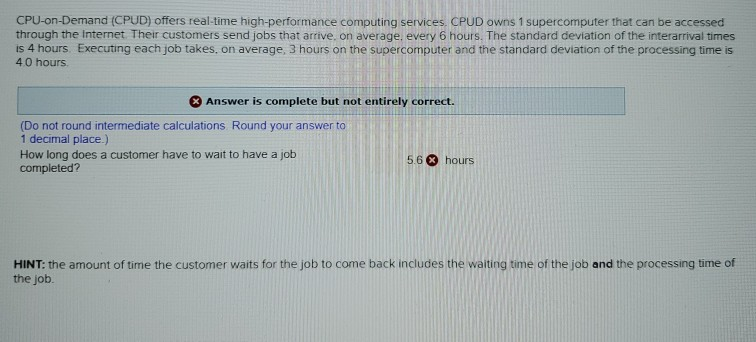 please use precise calculations CPU-on-Demand