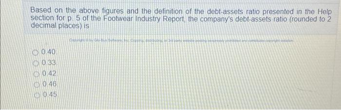 Given the following Year 12 balance sheet data