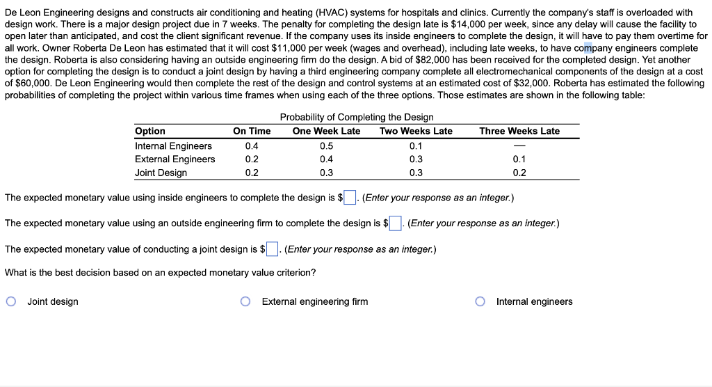 De Leon Engineering designs and constructs air
