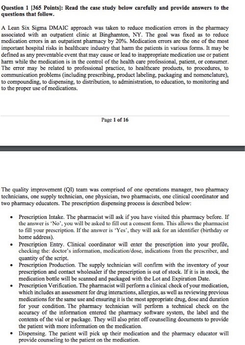 plz type your answer. thank you Question 1 [365