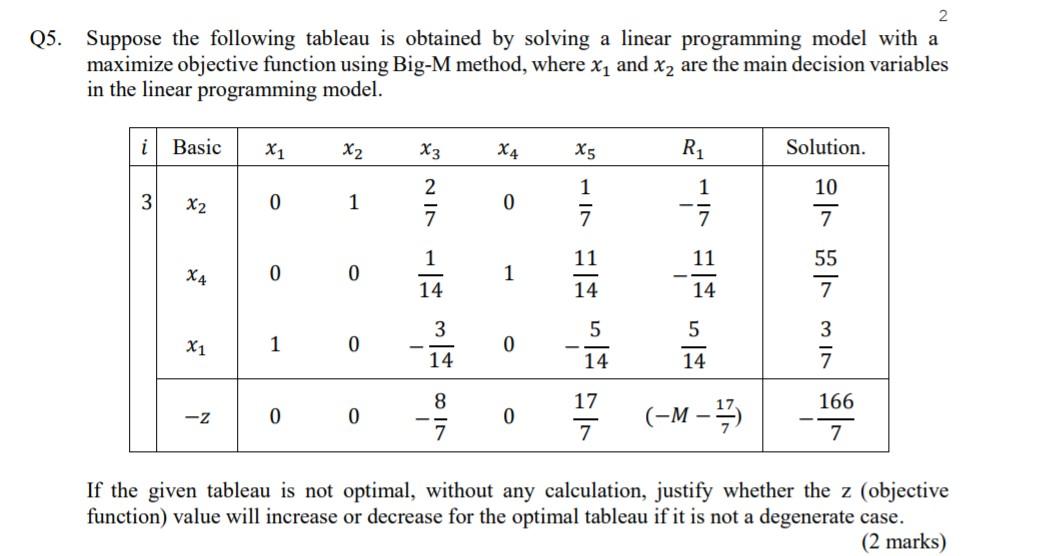 I need the answer in hurry please !! 2 Q5.