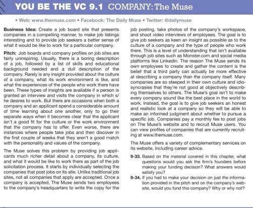 - Web; www.themuse.com * Facebook: The Daily Muse