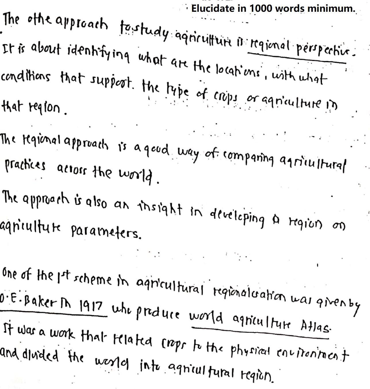 Elucidate in 1000 words minimum. The othe