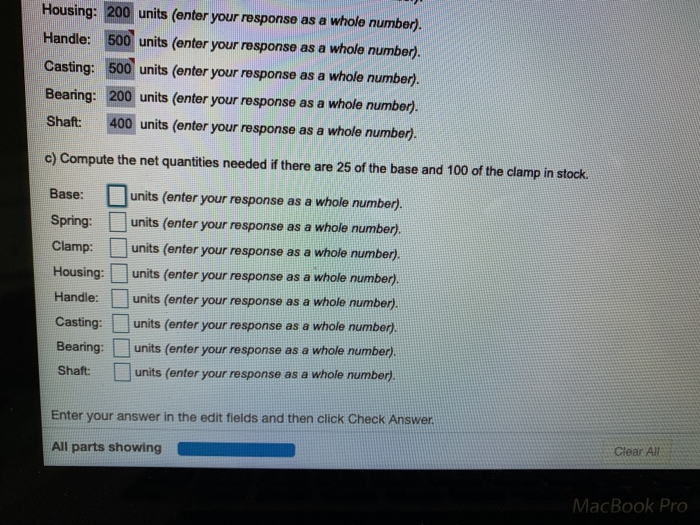 X Problem 14.3 Question Help As the production