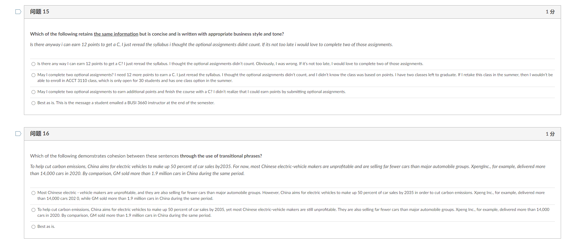 13 Check the insert between p. 84 and 85 in your