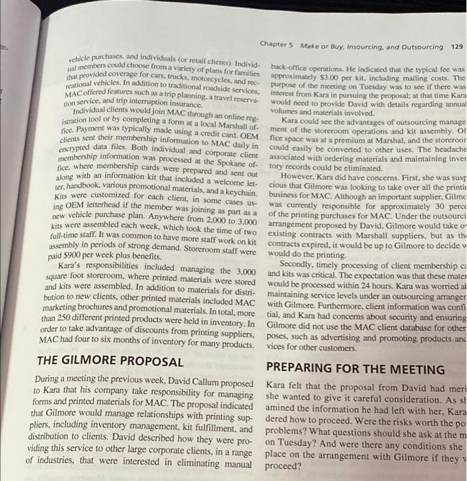 do a cost analysis to evaluate karas options