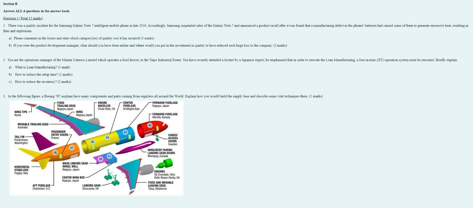 Section B generate excessive heat, resulting in