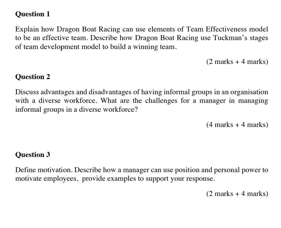 Study Marks) Please read the Case Study Dragon