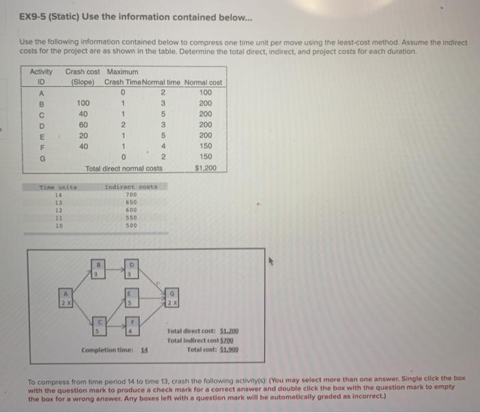 EX9-5 (Static) Use the information contained