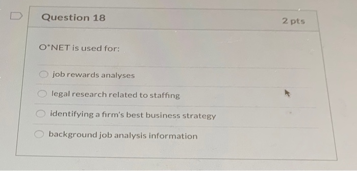 Question 16 2 pts The largest US generation is