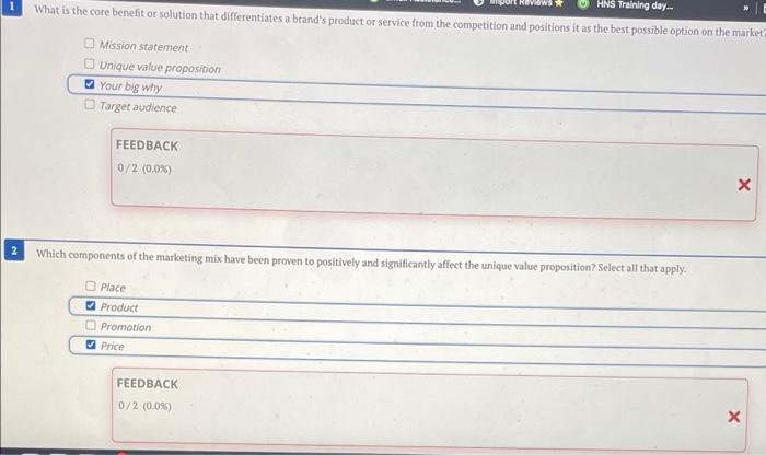 HNS Training day What is the core benefit or