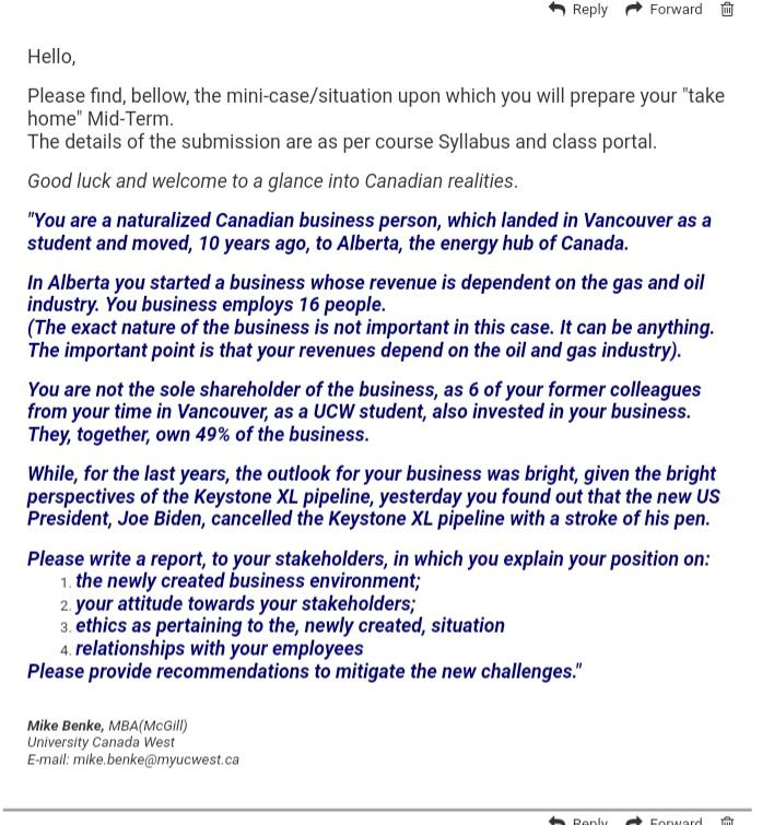 Reply Forward Hello, Please find, bellow, the