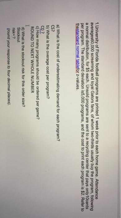 1.University of Florida football programs are