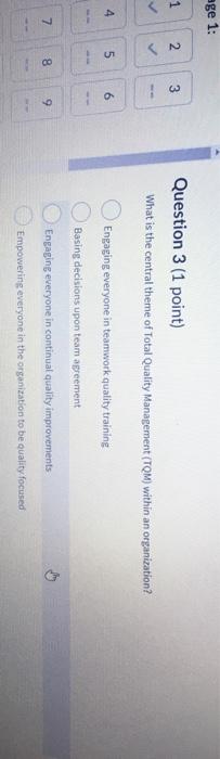 age 1 1 3 SN Question 3 (1 point) What is the