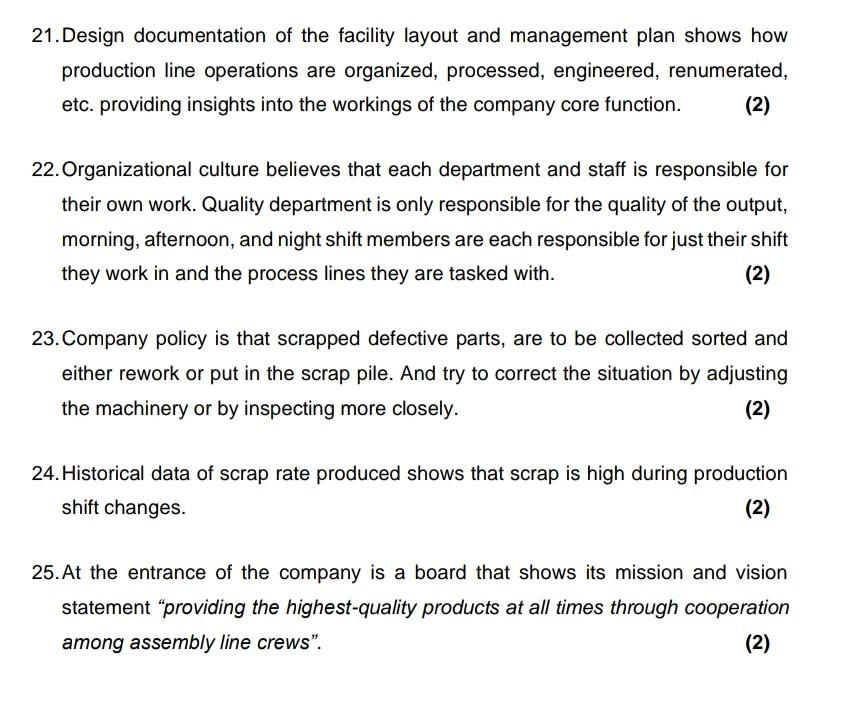 Read the question SECTION III: Questions: Match