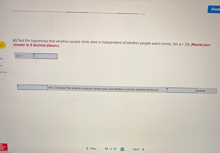 15 - Homework Saved Help Save & Exit Sub Check my