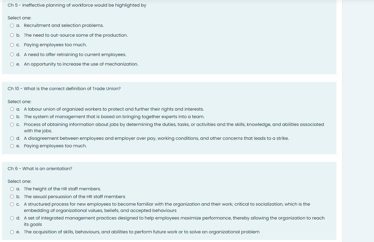 Ch 6 - What two preconditions for learning affect
