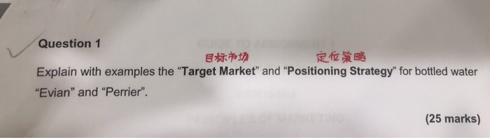 That's the question. Question 1 Explain with