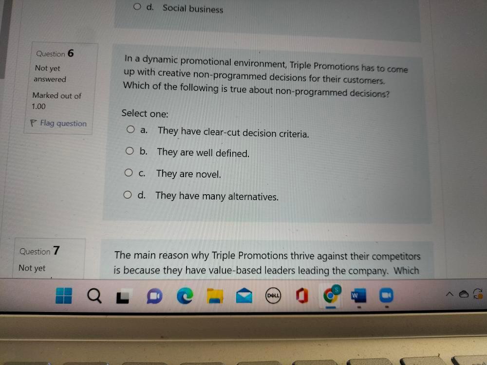 Don't need any explanation just need the correct