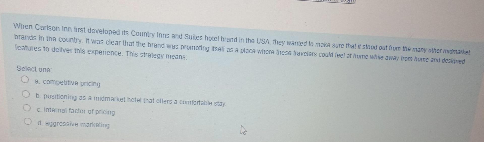 When Carlson Inn first developed its Country Inns