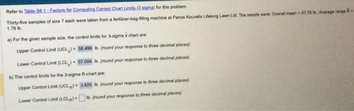 Refer to Trble $6.1. Foctors for Computing