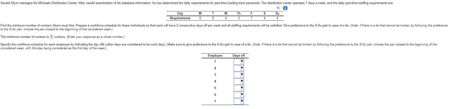 Gerald Glynn manages the Michaels Distribution