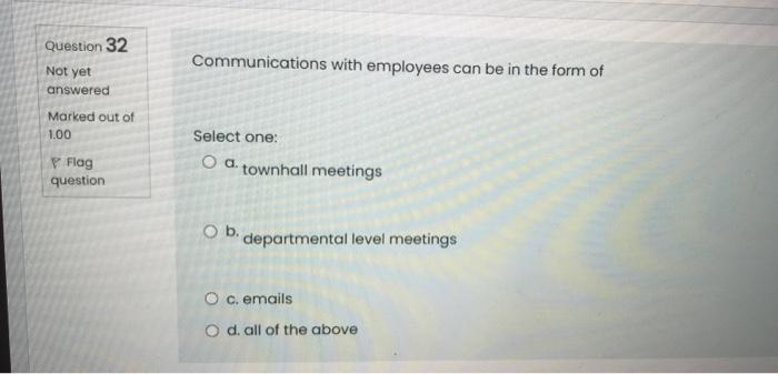 EASY QUESTIONS JUST ANSWERS Question 32 Not yet