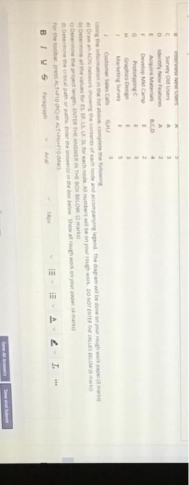QUESTION 31 15 points *** The calculation