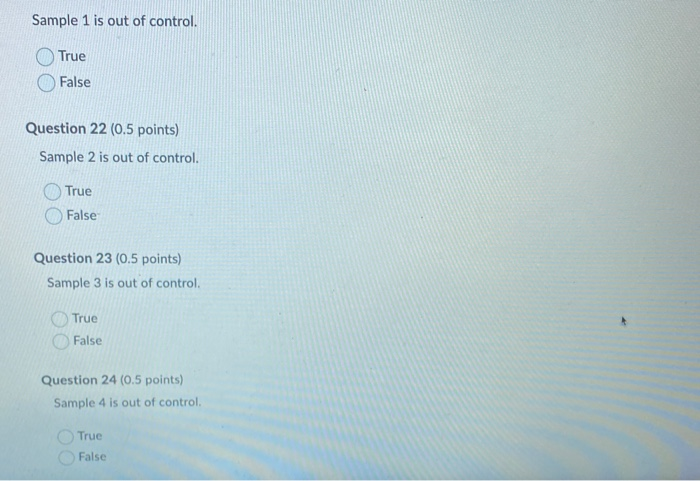 please answer the following Question 17 (2.5