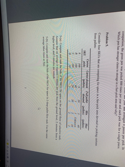 last year and averaged 4 pieces per pick. In