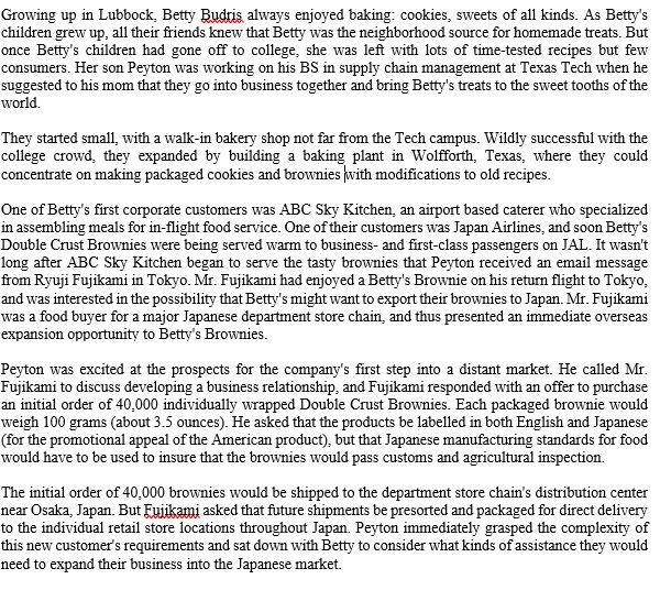 Growing up in Lubbock, Betty Budris always