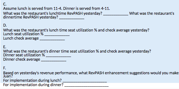 **Must include formulas used to solve question**