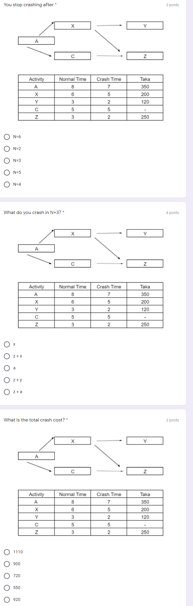 Your math should be accompanied by clear good