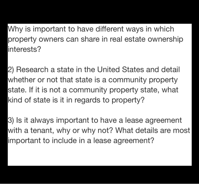 Why is important to have different ways in which