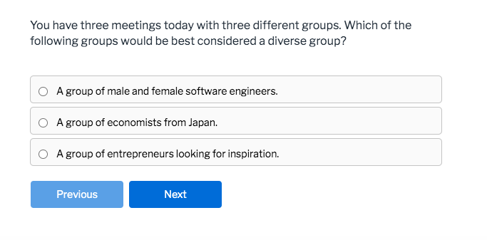 You have three meetings today with three