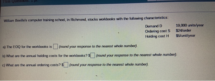 This Ouestro . PL William Beville's computer